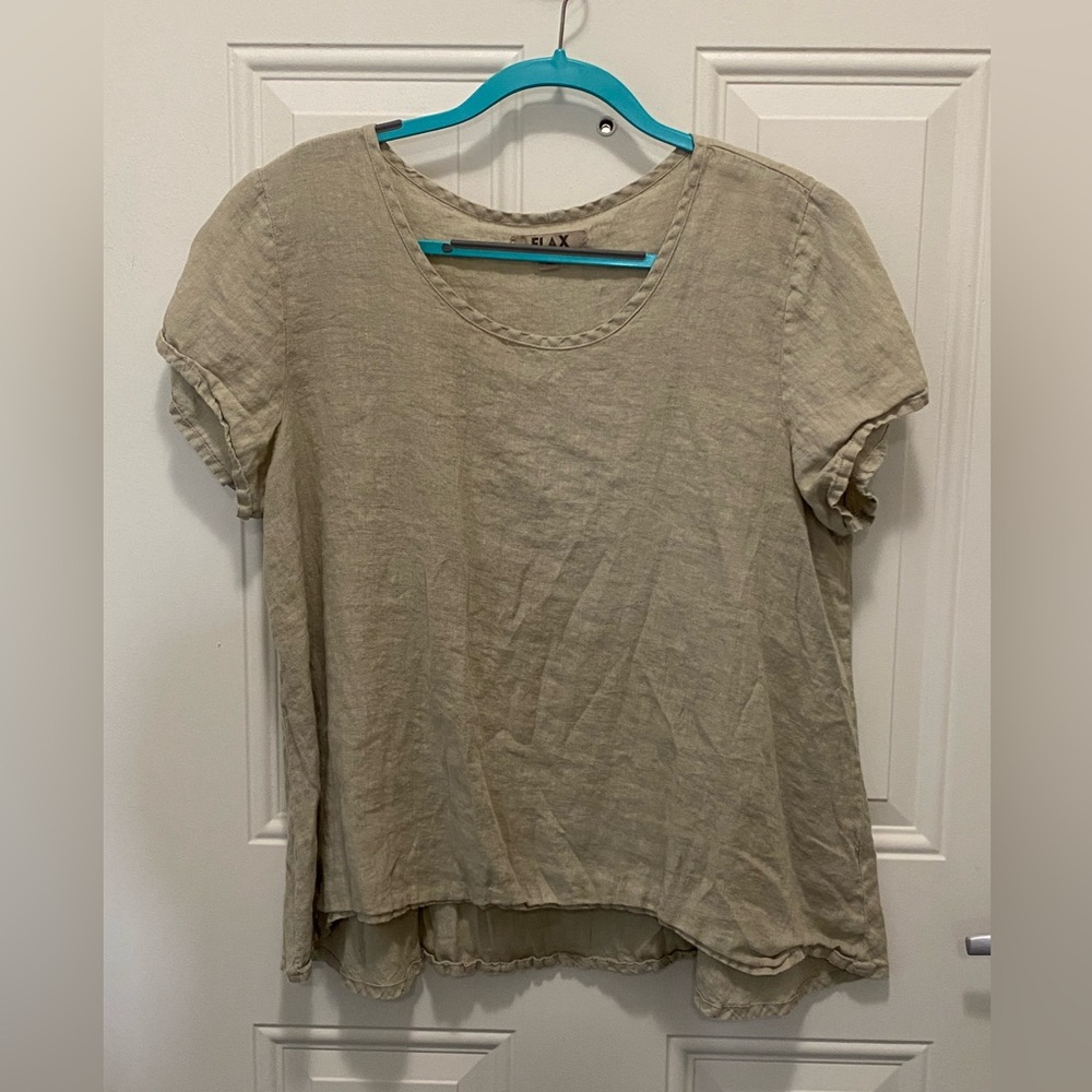 Flax Linen Top